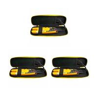 Fiorky 3 pièces étui de transport rigide pour multimètre Fluke T5-1000/T5-600/T6-1000/T6-600 sac de transport de protection étanche étui rigide antichoc avec poche en filet