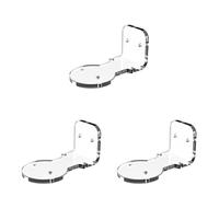 Fiorky 3Pack Supports muraux en Acrylique sans perçage ni perçage, Installation adhésive Universelle, Support de caméra Stable, Compatible avec Eufy Indoor Cam S350, Support Mural