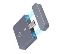 Fiorky 5 pièces M.2 NVMe 2230 boîtier de Disque Dur USB3.2 Gen2 boîtier de Disque Dur Plug and Play boîtier de Disque SSD Mobile en Alliage d'aluminium clé M pour M2 2230 SSD