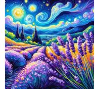 Fiorky 5d Diamond Painting Art Kits For Adults Kids, DIY Full Round Dring Diamond Painting Paysage Pint