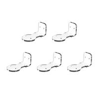 Fiorky 5Pack Supports muraux en Acrylique sans perçage ni perçage, Installation adhésive Universelle, Support de caméra Stable, Compatible avec Eufy Security Indoor Cam S350, Support Mural