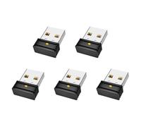 Fiorky 5pcs Souris Jiggler Indétectable USB Mouse Mover avec Bouton de Commutation, Mini Mouse Mover Jiggler Indétectable USB Automatique Mouse Jiggler Maintient Le Voyant éveillé pour