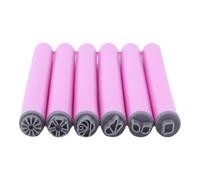 Fiorky 6PCS Nail Art Stamp Pen Set avec un design simple Nail Graffiti Nail Art Dotting Tools Facile à utiliser Nail Stamp Pen DIY Nail Art Tools Home DIY