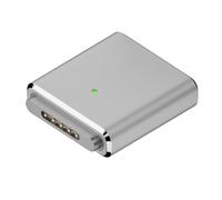 Fiorky Adaptateur 100W USB-C vers magnétique 3 avec indicateur LED PD3.1 Adaptateur de Charge USB C vers magnétique 3 5A 20V pour MacBook Air/pour MacBook Pro