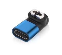 Fiorky Adaptateur de charge magnétique connecteur de Type C chargeur de casque de flexion à 90 degrés pour AfterShokz Aeropex AS800/AS803