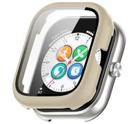 Fiorky Boîtier de Montre en PC avec Cadre de Protection en Verre trempé, Protection d'écran Anti-Chute, Anti-Rayures pour Montre Honor Choice Haylou