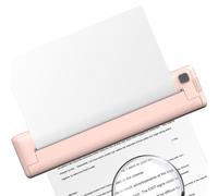 Fiorky BT Imprimante Thermique Portable BT Imprimante d'autocollants sans Fil 200 dpi BT Imprimante d'étiquettes Thermiques Étiqueteuse Rechargeable Mémo d'étiquettes Photo Impression de