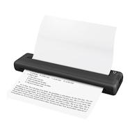 Fiorky BT Imprimante Thermique Portable BT Imprimante d'autocollants sans Fil 200 dpi BT Imprimante d'étiquettes Thermiques Étiqueteuse Rechargeable Mémo d'étiquettes Photo Impression de