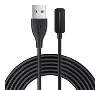 Fiorky Chargeur magnétique 1 m Câble de chargement USB magnétique Adaptateur de chargeur de cordon de ligne Station de chargement 2 broches pour Polar Pacer/Pacer Pro/Ignite 3/Vantage V3