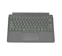 Fiorky Clavier sans Fil pour Microsoft Surface Pro 8/9/10/X, Compatible Bluetooth, Pavé Tactile 7 Couleurs, Rechargeable, avec Trackpad Rétroéclairé