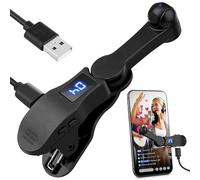 Fiorky Clicker automatique pour smartphone, applications téléphoniques, gadget de diffusion en direct, clic rapide simulation doigt clic continu pour diffusions en direct, vente éclair, tâches de