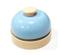 Fiorky Cloche de comptoir de réception d'appel en chrome pour comptoir de cuisine, bar, comptoir de cuisine, sonnerie, table de salle à manger, hôtel, comptoir, bureau, sonnerie mignonne pour enfants