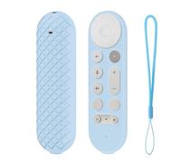 Fiorky Coque de Protection en Silicone antidérapante avec lanière pour télécommande Google TV Streamer 4K