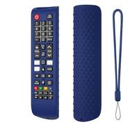 Fiorky Coque de Protection en Silicone pour télécommande Sam-Sung Smart TV BN59-01315A 01315B, Coque antidérapante, résistante aux Chocs, Housse de Protection avec Cordon, Lavable