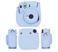 Fiorky Ensemble d'accessoires pour apforeil Photo instantané 7 en 1 avec Miroir à Selfie + filtres de Couleur + Autocollant pour apforeil Photo instantané Fujifilm Instax Mini 12 (Bleu)