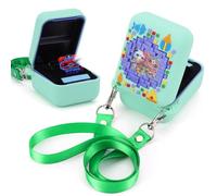 Fiorky Étui de Protection en Silicone pour Bitzee Digital Pet Skin avec Cordon de Transport, étui de Transport, résistant aux Chocs, Anti-Chute, Impression Alimentaire 3D pour Bitzee,étanche