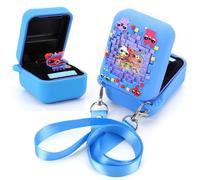 Fiorky Étui de Protection en Silicone pour Bitzee Digital Pet Skin avec Cordon de Transport, étui de Transport, résistant aux Chocs, Anti-Chute, Impression Alimentaire 3D pour Bitzee,étanche