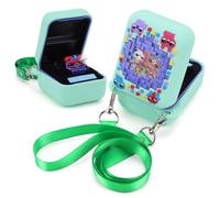 Fiorky Étui de Protection en Silicone pour Bitzee Digital Pet Skin avec Cordon de Transport, étui de Transport, résistant aux Chocs, Anti-Chute, Impression Alimentaire 3D pour Bitzee,étanche