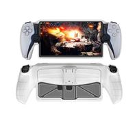 Fiorky Étui de protection en TPU résistant aux chocs avec support pour console de jeu, manette de jeu, anti-rayures, coque rigide antidérapante, anti-chute pour portail Sny Plstation