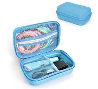 Fiorky Étui de transport rigide pour stylo d'impression 3D SCRIB3D P1/MYNT3D Super stylo 3D résistant aux chocs Étui de voyage rigide anti-chute avec poche en maille pour filament PLA et chargeur