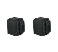 Fiorky Étui de Voyage 2PCS pour JL Party Bente Party Essential Party Board Protective Encein avec Microphone Sac de Rangement de Rangement de Bordeaux d'encein de relevé à la poussière pour