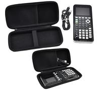 Fiorky Étui Rigide pour Calculatrice Graphique, Sac de Rangement, étui de Transport pour Texas Instruments TI-84 Plus CE, Sac de Transport de Voyage à Coque Rigide de Protection de