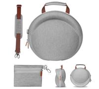 Fiorky EVA Étui de Transport Rigide résistant aux Chocs Étui de Voyage étanche Sac de Transport Anti-Rayures avec bandoulière et Sac d'accessoires Haut-parleurs Harman -Kardon Onyx Studio 8/7