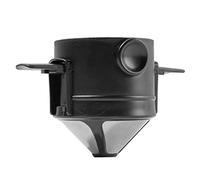 Fiorky Filtre à café, versez sur la cafetière, filtre conique réutilisable pour goutteur de café, infusion à une tasse, cafetière pliable, cafetière de voyage sans papier, facile à nettoyer