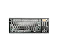 Fiorky GMK87 Kit Clavier mécanique Clavier sans Fil 87 Touches Clavier rétroéclairé RVB Hotswap programmable Via Bouton et écran Compatible Bluetooth/2,4 Ghz/Type-C pour Bureau Jeu Esports