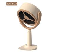 Fiorky Hotte de bureau Petit ventilateur portable USB Charge Hotte aspirante Angle réglable pour barbecue intérieur Hot Pot (prise USB)