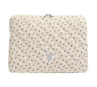 Fiorky Housse pour Ordinateur Portable Imprimée de Fleurs - Étui Matelassé et Jolie Pochette de Protection 11/13/15 Pouces