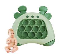 Fiorky Jouet électronique Montessori pour soulager l'anxiété - Super Jeu de Bulles - Jouet à Main à poussée Rapide avec lumières - Jeu de Bulles à poussée Rapide - Jouet d'interaction