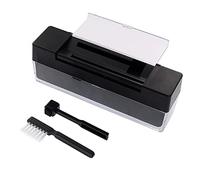 Fiorky Kit de Nettoyage pour Vinyle 2 en 1 - Éponge en Velours Super Douce et économique pour Disque Vinyle LP, Brosse de Nettoyage, Kits de dépoussiérage pour platines, Accessoires de