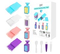 Fiorky Kit de plateau de boîte de tiroir d'art de peinture de diamant 5D avec des forets de peinture de diamant entonnoir conteneurs de stockage de peinture de diamant plateaux accessoires