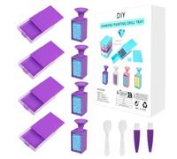 Fiorky Kit de plateau de boîte de tiroir d'art de peinture de diamant 5D avec des forets de peinture de diamant entonnoir conteneurs de stockage de peinture de diamant plateaux accessoires