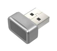 Fiorky Lecteur de clé d'empreinte Digitale USB Scanner biométrique d'empreintes digitales Ant-Spoofing Windows Hello FIDO U2F Mini clé de sécurité biométrique Dongle Touche 360° Clé de