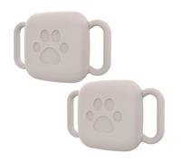 Fiorky Lot de 2 Coques de Protection en Silicone pour Tile Mate 2022 2024, Anti-Rayures, Robuste, sécurisé, Porte-étiquette, Souple et Flexible pour Collier de Chien, Chat