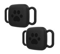 Fiorky Lot de 2 Coques de Protection en Silicone pour Tile Mate 2022 2024, Anti-Rayures, Robuste, sécurisé, Porte-étiquette, Souple et Flexible pour Collier de Chien, Chat