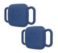 Fiorky Lot de 2 Coques de Protection en Silicone pour Tile Mate 2022 2024, Anti-Rayures, Robuste, sécurisé, Porte-étiquette, Souple et Flexible pour Collier de Chien, Chat