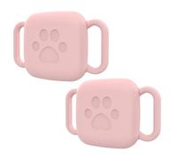 Fiorky Lot de 2 Coques de Protection en Silicone pour Tile Mate 2022 2024, Anti-Rayures, Robuste, sécurisé, Porte-étiquette, Souple et Flexible pour Collier de Chien, Chat
