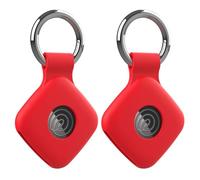 Fiorky Lot de 2 Coques en Silicone pour Tile Mate 2022 2024 Tracker, Souple, Flexible, résistante aux Rayures, avec Porte-clés, Smart Tracer, étanche, antichute, Accessoires de Coque