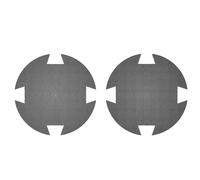 Fiorky Lot de 2 filtres Anti-poussière pour Ventilateur de Refroidissement Respirant en Maille PVC pour PS5 Slim pour Play”-“Station 5 Slim