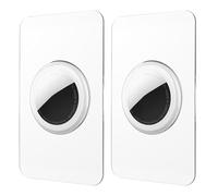 Fiorky Lot de 2 Supports de Portefeuille pour Airtag, étui Ultra Fin pour Cartes Aple Airtag, Housse de Protection Anti-Perte de Cartes, étui pour Sac à Main,Sac à Dos,Portefeuille,Pochette