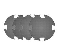 Fiorky Lot de 4 filtres Anti-poussière pour Ventilateur de Refroidissement Respirant en Maille PVC pour PS5 Slim pour Play”-“Station 5 Slim