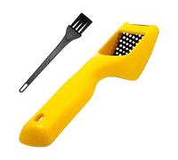 Fiorky Outil de poterie en céramique avec brosse de nettoyage, raboteuse de plâtre brut, râpe à main, outil de façonnage pour poterie, argile, mousse, sculpture, outils d'artistes