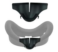 Fiorky Plaquette de nez en silicone pour casque de réalité virtuelle, respirant, anti-fuite, housse de protection occultante, coussin en silicone, accessoires VR pour Meta/Oculus Quest 3