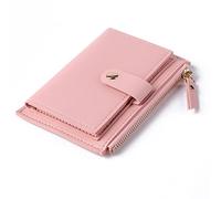 Fiorky Portefeuille pour cartes de crédit, portefeuille pour femme, portefeuille tendance, poche pour carte de crédit, carte d'identité, porte-cartes multi-fentes, mini porte-monnaie en cuir
