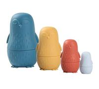 Fiorky Poupées gigognes Russes - Jouets de poupée gigognes empilables Meilleurs Cadeaux Couleur Taille Jouets Assortis Poupées gigognes Russes Éducation précoce Jouet Montessori Empilage