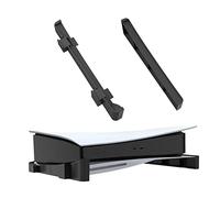 Fiorky pour PS5 Horizontal Game Console Base Base Stand Holder Console Console Desk Stand Storage Rack Placement Bracket pour Plystation 5 Disc & Digital Edition