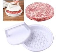 Fiorky Presse à hamburger, accessoire de grillade, presse à hamburger, presse à hamburger, outil de cuisine, grill à viande, barbecue, moule à hamburger pour barbecue en plein air,pâtisserie